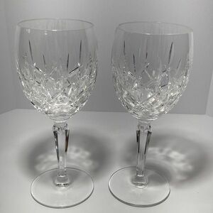 Gorham crystal Lady Anne wine water glass
